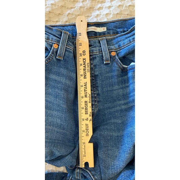 Levi Strauss Women’s Jeans Button Fly  W31 L28 Wedgie Straight “Butt Lift” - Picture 10 of 12